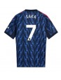 Arsenal Bukayo Saka #7 Replika Borta Kläder 2025-26 Kortärmad